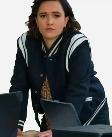 Keisha Castle-Hughes FBI Most Wanted S06 Hana Gibson Black Varsity Jacket