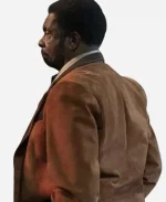 Keith David Duster 2025 Ezra Brown Suede Leather Blazer