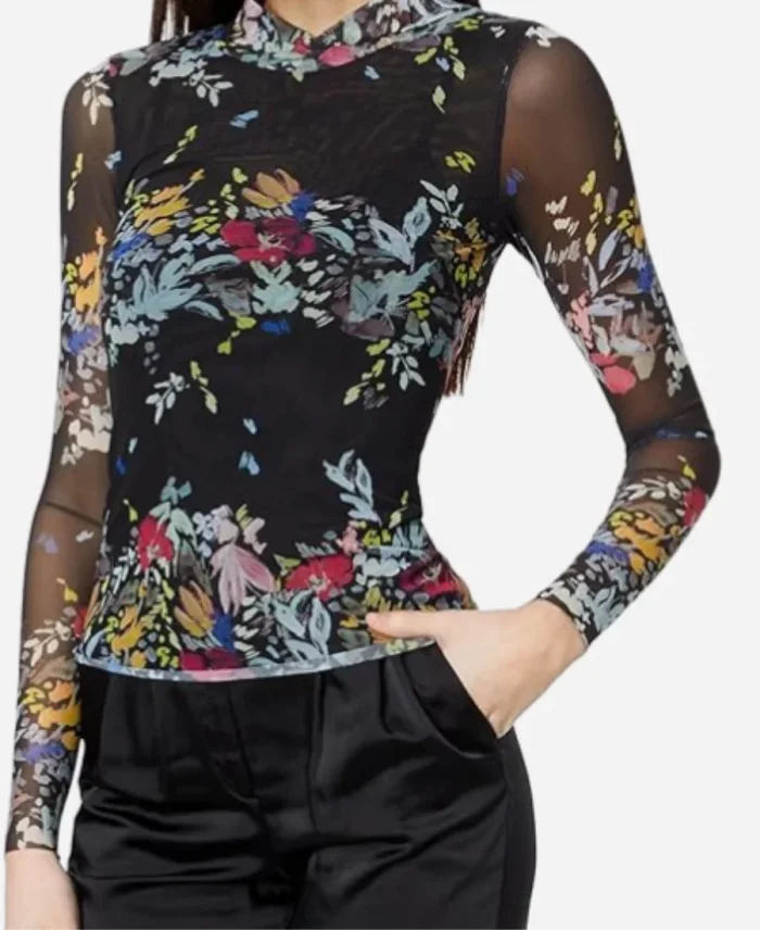 Kemi Adebayo Tv Series Alert Missing Persons Unit Season 03 Adeola Role Floral Shirt
