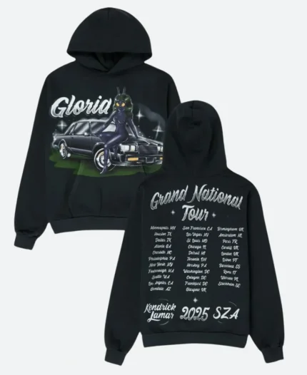 Kendrick Lamar 2025 Concert Gloria Bug Hoodie