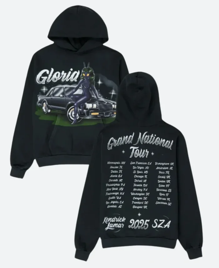 Kendrick Lamar 2025 Concert Gloria Bug Hoodie