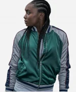 KiKi Layne Movie The Old Guard Nile Freeman Bomber Jacket