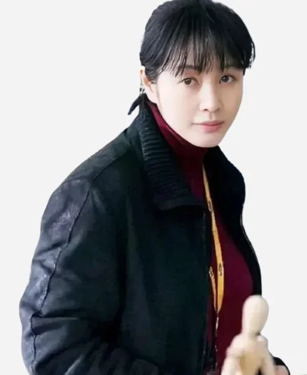 Kim Hye-su Unmasked S01 Black Jacket