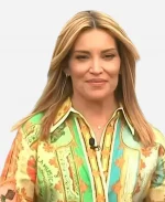 Kit Hoover Access Hollywood Patchwork Print Belted Dress