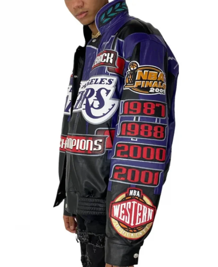 Kobe Bryant NBA Championship Leather Jacket