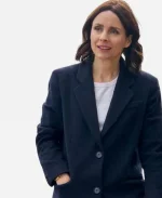 Laura Fraser Patience 2025 Black Coat - Jacket Era