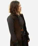 Lauren Cohan TV-Series The Walking Dead Dead City S02 Maggie Rhee Brown Coat