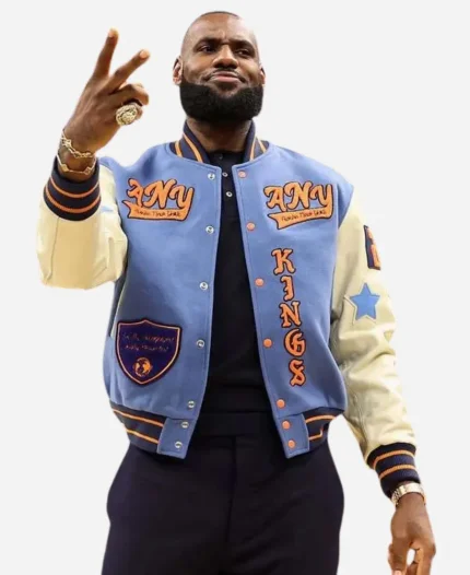 LeBron James NBA Letterman Varsity Jacket