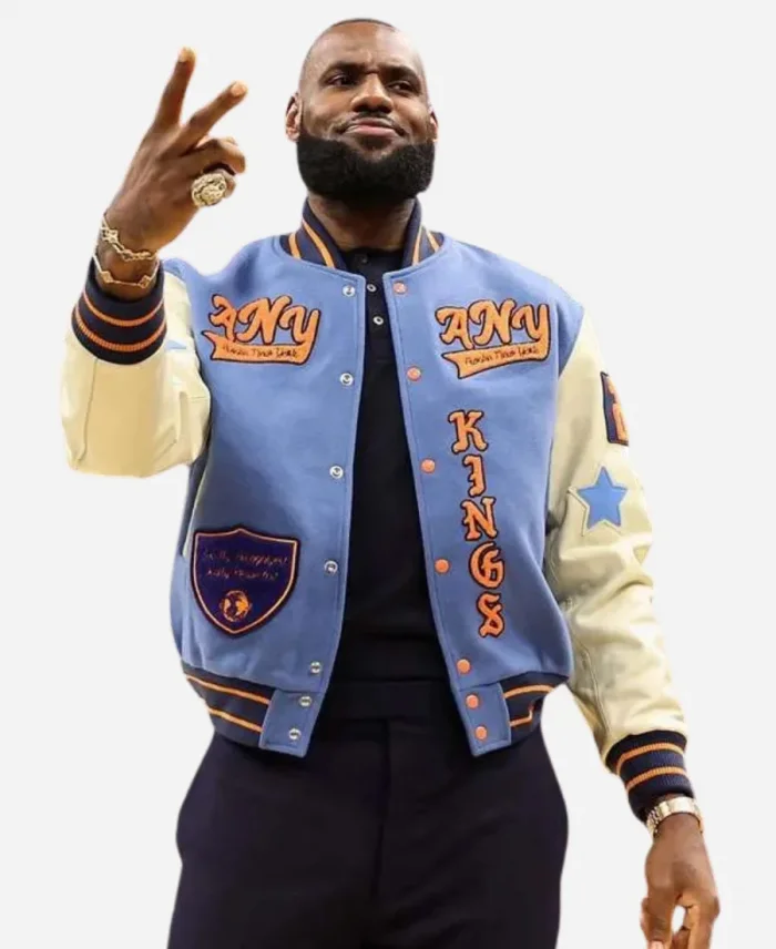 LeBron James NBA Letterman Varsity Jacket