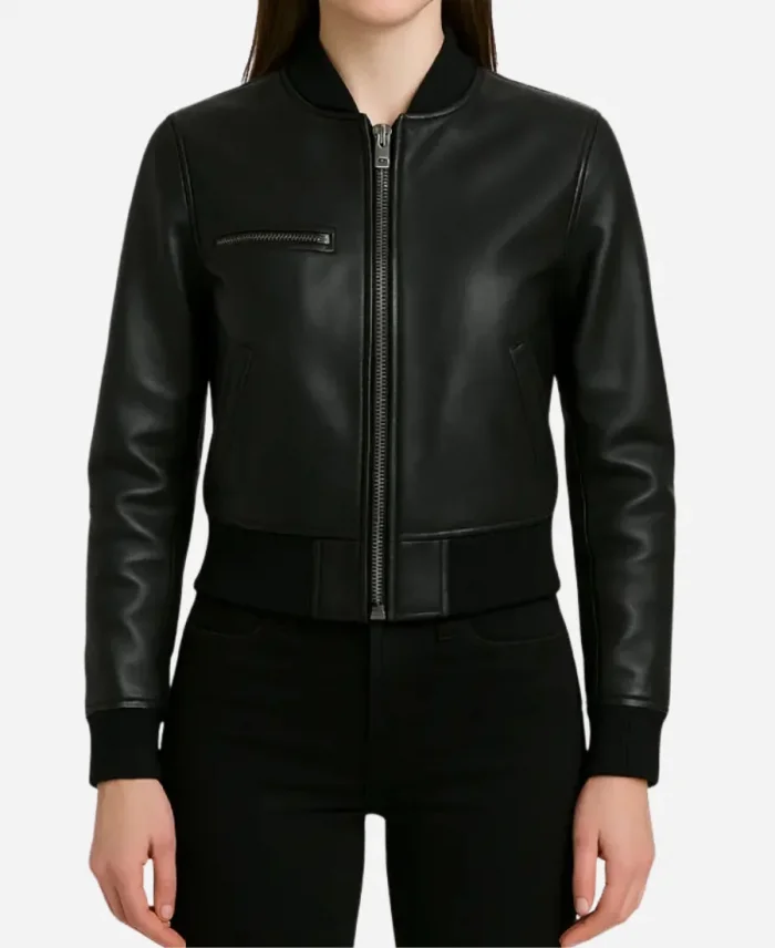 Leah Byrne Dept Q Leather Jacket
