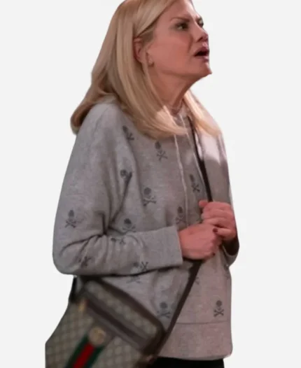 Leanne 2025 Kristen Johnston Skull Hoodie