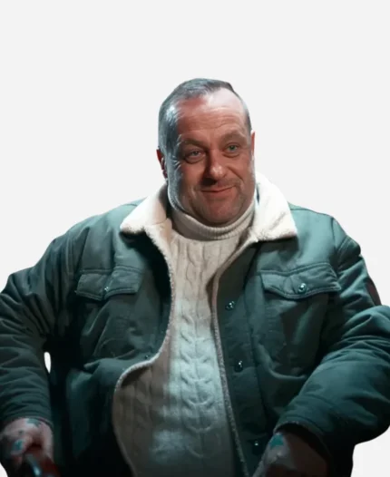 Lee Wenham The Diamond Heist 2025 Shearling Jacket