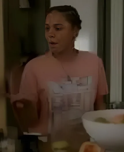 Leverage Redemption S2 Aleyse Shannon Pink T-Shirt