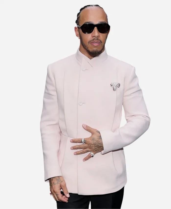 Lewis Hamilton F1 2025 Movie Premiere White Blazer