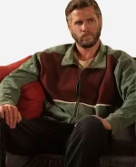 Liam Hemsworth Poker Face Bomber Jacket