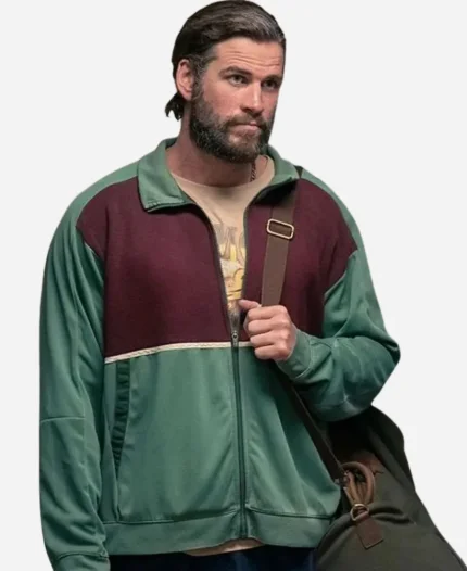 Liam Hemsworth Tv Series Poker Face 2022 Michael Nankervis Bomber Jacket