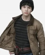 Logan Kim TV-Series The Walking Dead 2025 brown Jacket