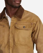 Logan Kim TV-Series The Walking Dead Dead City SO2 Hershel Rhee Brown Cotton Jacket