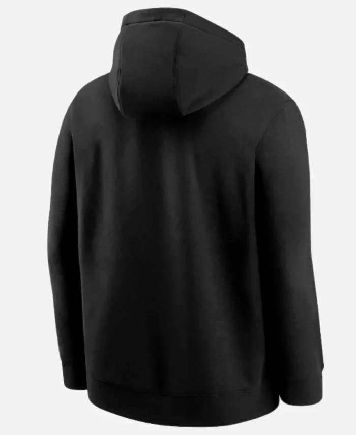 Los Angeles Dodgers Nike Black Lights Out Club Fleece Pullover Hoodie For Men’s
