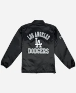 Los Angeles Dodgers Starter Black Coaches Jacket