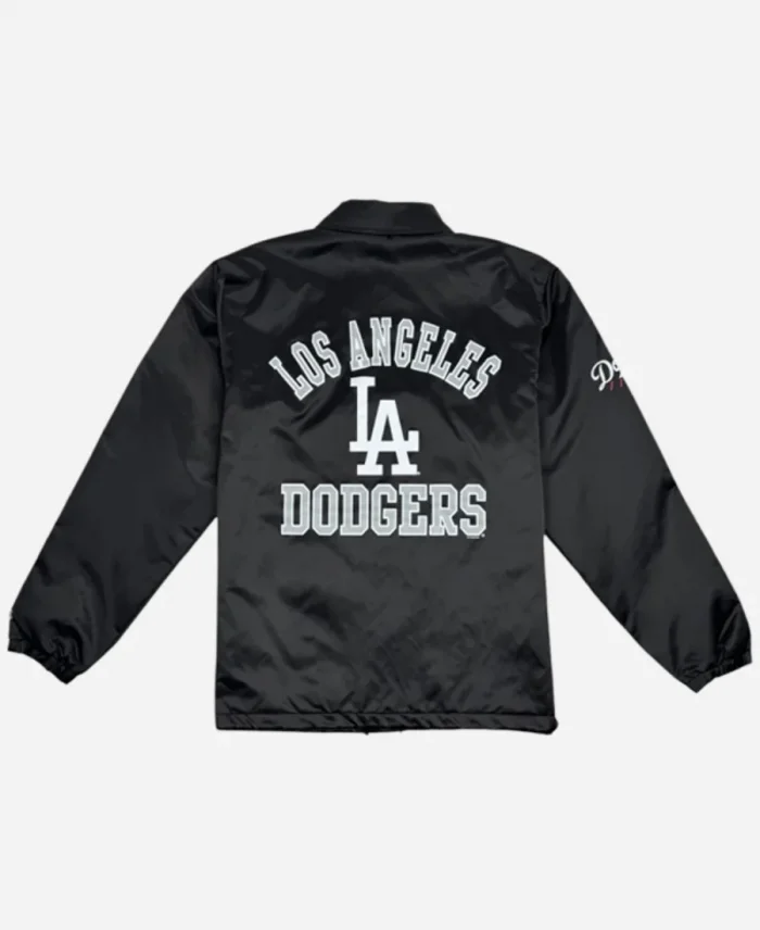 Los Angeles Dodgers Starter Black Coaches Jacket