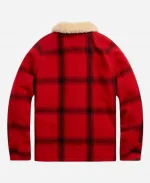 Los Angeles John Legend Fur Red Jacket