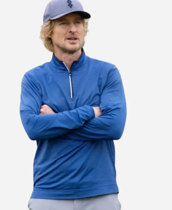 Owen Wilson Stick S01 Blue Sweatshirt