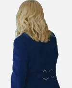 Love In The Clouds Love McKenzie Westmore Blue Wool Coat