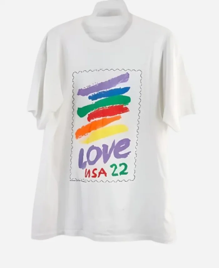 Lucy Freyer TV Series Adults 2025 Billie Love USA 22 White T-Shirt