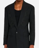 Luke Bryan American Idol 2025 Black Embellished Blazer