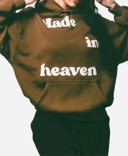 Made In Heaven Brown Hoodie