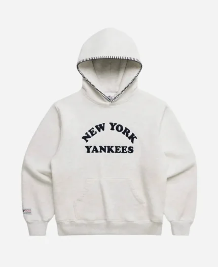 Madhappy New York Yankees Cooper Applique White Pullover Hoodie