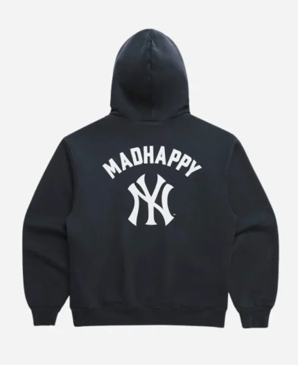 Madhappy New York Yankees Pullover Printed Navy Blue Hoodie
