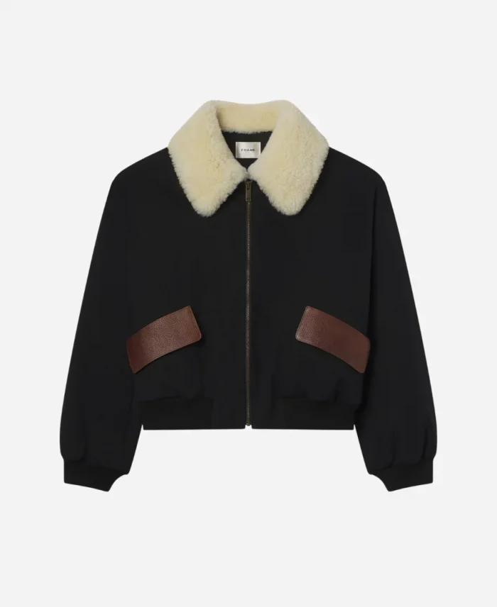 Maggie Bell FBI Shearling Jacket