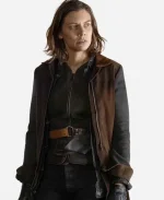 Maggie Rhee The Walking Dead Dead City S02 Coat
