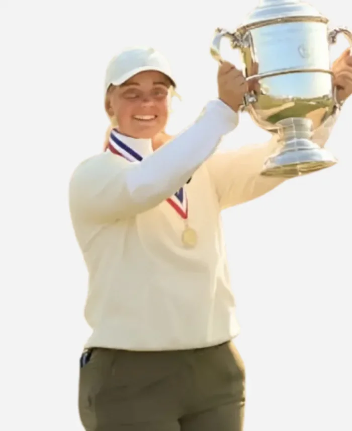 Maja Stark U.S. Women’s Open 2025 White Sweatshirt