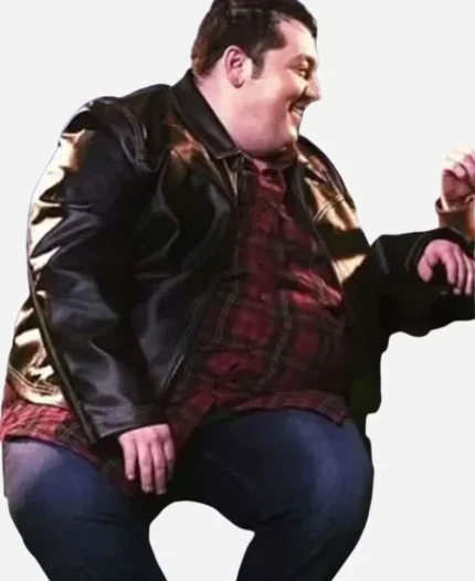 Max Talisman Things Like This Black Leather Jacket