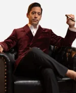 Mayflower Smoking Velvet Blazer