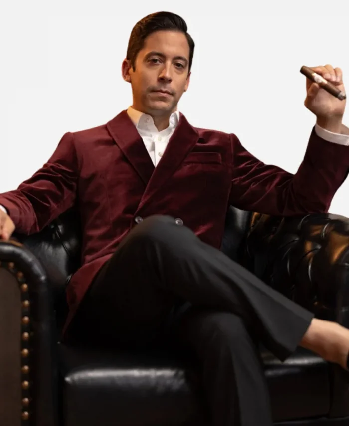 Mayflower Smoking Velvet Blazer