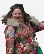 Megan Stalter Too Much 2025 Floral Trench Coat - Jacket Era