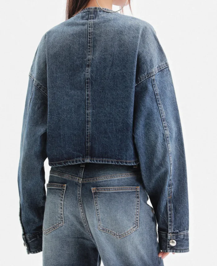 Melissa Collazo Motorheads 2025 Blue Denim Jacket