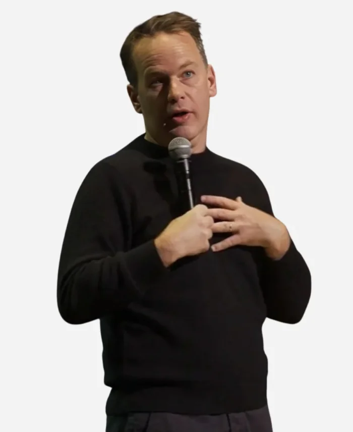 Mike Birbiglia The Good Life 2025 Black Sweater
