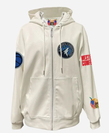 Jeff Hamilton Minnesota Timberwolves Zip-Up Jacket