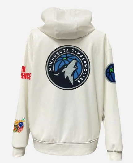 Jeff Hamilton NBA Minnesota Timberwolves Zip-Up Jacket