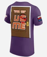 Monday Night RAW John Cena Purple T-Shirt