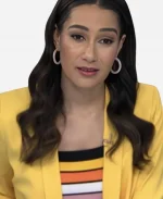 Morgan Radford NBC News Daily 2025 Yellow Suit