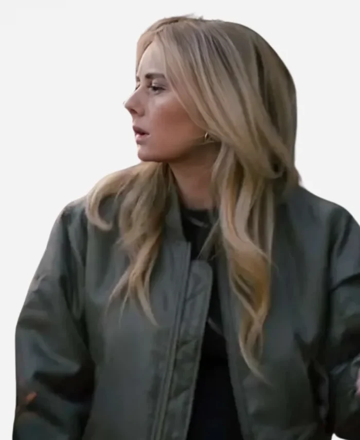 Morgan TV Series Nobody Wants This Season 01 Justine Lupe Green Bomber Jacket