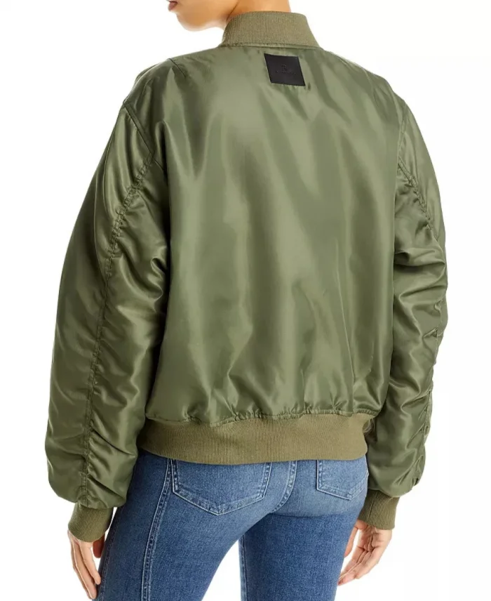 Morgan TV Series Nobody Wants This Season 01 Justine Lupe Green Bomber Jacket For Sale