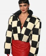 Movie Kiss of the Spider Woman 2025 Aline Mayagoitia Quilted Puffer Jacket