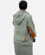 Murderbot S01 Arada Grey Hooded Coat